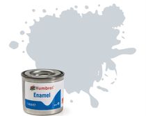 Peinture maquette enamel - Humbrol 27001 Aluminium Metalcote - Humbrol AC5008