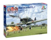 Maquette avion militaire : Hurricane Mk.I - 1/48 - Italeri 02802 2802 - france-maquette.fr