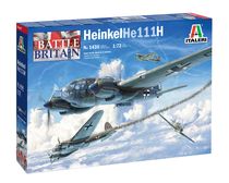 Maquette avion : Heinkel HE111H - 1/72 - Italeri 01436 1436- france-maquette.fr