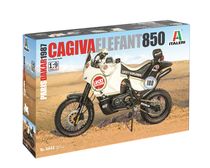 Maquette moto : Cagiva Elefant 850 Paris-Dakar 1987 - 1/48 - Italeri 4643 04643