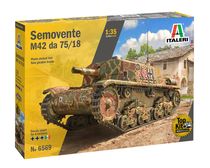 Maquette char : Semovente M42 da 75/18mm - 1/35 - Italeri 6569 06569