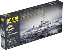 Maquette militaire : Starter Kit Torpedoboot T23 - 1:400 - Heller 57011