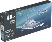 Maquette Frégate La Fayette 1/400 - Heller 57035 starter set colle et peinture incluses