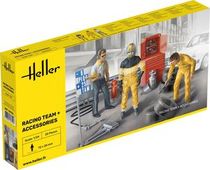 Figurines : Starter Kit Racing Team 1/24 - Heller 58750