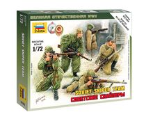 Figurines militaires : Tireurs d’élite Soviétiques - 1/72 - Zvezda 6193