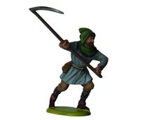 Figurines soldats : Paysans soldats Moyen-Âge - 1/72 - Zvezda 8059