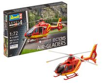 Maquette hélicoptère de transport : Airbus EC135 Air-Glaciers - 1/72 - Revell 04986