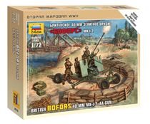 Maquette artillerie : Canon Bofors 40 mm - 1/72 - Zvezda 6170