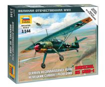 Maquette d'avion militaire : Henschel He126B - 1/144 - Zvezda 6184