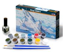 Maquette d'avion de chasse : Mirage 2000 C-5 start set au 1/72 - Mistercraft 60701