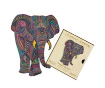 Puzzle en bois : Éléphant impérial - Créatif Puzzle