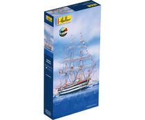 Maquette voilier : Starter Kit Amerigo Vespucci - 1:150 - Heller 58807