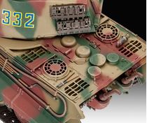 Maquette char d'assaut : Tiger II Ausf.B (Henschel Turret) - 1/35 - Revell 03249