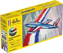 Maquette avion : Starter Kit Fouga Magister CM 169 - 1:72 - Heller 56220