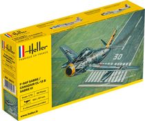 Maquette avion militaire : F-86F Sabre / Canadair CL-13 B Sabre VI 1/72 - Heller 80277