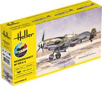 Maquette avion militaire : Starter kit Messerschmitt Bf 109 K-4 1/72  - Heller 56229