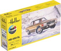 Coffret de modélisme : Starter kit MB 450 SL 1/43 - Heller 56171