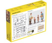 Coffret cadeau figurines : Starter Kit Famille d'épiciers 1/24 - Heller 58758