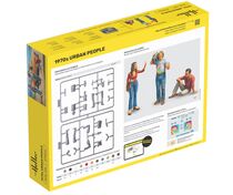 Coffret cadeau figurines : Starter kit 1970s Urban People 1/24 - Heller 58757