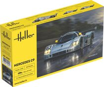 Maquette de voiture de course : Mercedes C9 1/43 - Heller 80107
