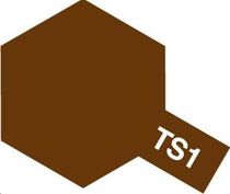 TS1 Rouge brun mat - Tamiya 85001