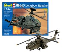 Maquette d'hélicoptère d'Assaut US : AH-64D Longbow Apache - 1/144 - Revell 04046