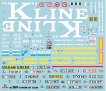 Maquette camion : Tecnokar 20' Container Trailer - 1/24 - Italeri 3887