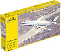 Maquette avion civil : Boeing 747 "Air France" - 1/125 - Heller 80459