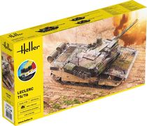 Maquette militaire : Starter Kit Leclerc T5/T6 1/35 - Heller 56142