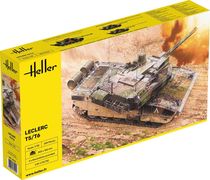 Maquette militaire : Char d'assaut français Leclerc T5/T6 1:35 - Heller 81142