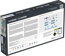 Maquettes bateaux : La Seine + La Saone Twinset 1/400 - Heller 85050
