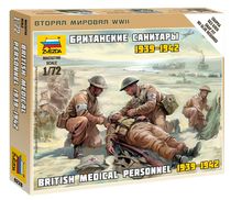 Figurines militaires : Infirmiers Britanniques - 1/72 - Zvezda 06228