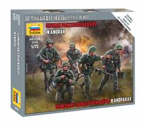 Figurines militaires : Panzergrenadiers - 1/72 - Zvezda 06270 6270