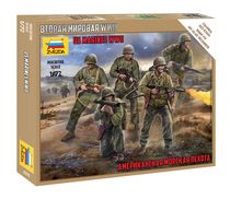 Figurines militaires : US Marines WWII - 1/72 - Zvezda 6279 06279