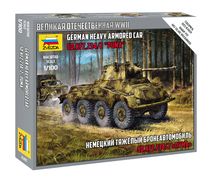 Maquette militaire : Tank allemand SD. KFZ.234 PUMA 1/100 - Zvezda 6285