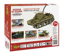 Maquette militaire : Char d'artillerie légère soviétique BT-7 1/100 - Zvezda 6283