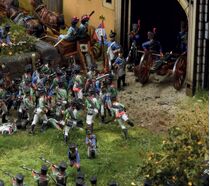 Diorama militaire : Leipzig 1813 - La bataille des Nations au 1/72 - Italeri 06119 6119