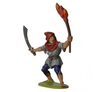 Figurines soldats : Paysans soldats Moyen-Âge - 1/72 - Zvezda 8059