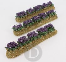 5 Rangées de lavande - décors pour crèches et santons  - FR-B/0840LA/S