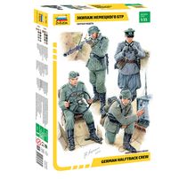 Figurines militaires : Équipage Half Track allemand 1/35 - Zvezda 3585