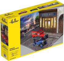 Kit de modélisme automobile : Diorama Splendid Hotel 1/24 - Heller 50330