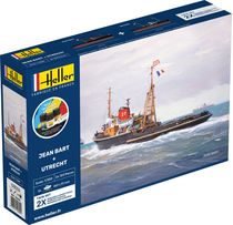 Maquette bateau : Starter Kit Jean Bart + Utrecht Twinset - 1:200 - Heller 55602