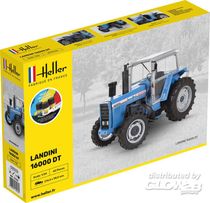 Maquette véhicule : Starter Kit LANDINI 16000 DT - 1:24 - Heller 57403