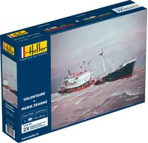 Maquette bateaux : Volontaire Marie + Marie Jeanne Twinset - 1:200 - Heller 85604