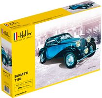 Maquette voiture : BUGATTI T.50 - 1:24 - Heller 80706