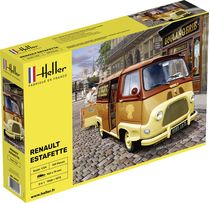 Maquette voiture : Starter Kit Renault Estafette - 1:24 - Heller 56743