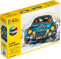 Maquette voiture française Alpine A110 - 1:24 -  Heller 56745