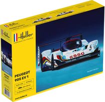 Maquette voiture de collection : Peugeot 905 EV 1 - 1/24 - Heller 80718