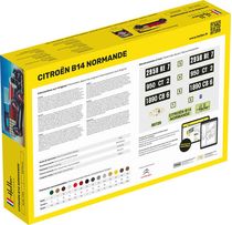Maquette voiture de collection : Starter kit Citroën B14 Normande - 1:24 - Heller 56729