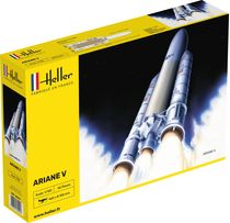 Maquette aéronautique : Fusée Ariane 5 - 1/125 - Heller 80441